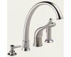 Brizo Providence Contemporary 61602-SS170 Brilliance Stainless Single Handle Kitchen Faucet