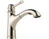 Brizo 63005LF-PN Baliza Brilliance Polished Nickel Single Handle Pull-Out Kitchen Faucet