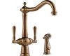 Brizo 62136LF-BZ Tresa Brilliance Brushed Bronze Two Handle Kitchen Faucet with Spray