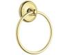 Creative Specialties by Moen Yorkshire 5386PB Polished Brass Towel Ring