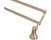 Moen YB9422BB Savvy Brushed Bronze 24" Double Towel Bar