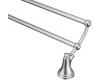 Moen YB9422CH Savvy Chrome 24" Double Towel Bar