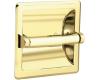 Moen 2576PB Contemporary Polished Brass Paper Holder