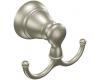 Moen Y2603BN Banbury Double Robe Hook