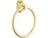 Moen 2860PB Contemporary Polished Brass Towel Ring