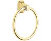 Moen P5860PB Contemporary Polished Brass Towel Ring