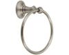 Moen DN6786BN Danbury Brushed Nickel Towel Ring