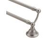 Moen DN6822BN Sage Brushed Nickel 24" Double Towel Bar