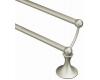 Moen DN7722BN Lounge Brushed Nickel 24" Double Towel Bar