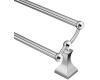 Moen DN8322CH Retreat Chrome 24" Double Towel Bar