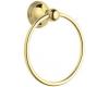 Moen DN8486PB Preston Polished Brass Towel Ring