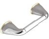 Creative Specialties by Moen Villeta YB3608CP Chrome / Polished Brass Paper Holder