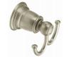 Moen YB5403BN Kingsley Brushed Nickel Double Robe Hook