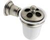 Creative Specialties by Moen Kingsley YB5444AN Antique Nickel Wall Mounted Toothbrush Holder