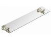 Moen YB5490BN Kingsley Brushed Nickel Glass Shelf