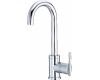 Danze D151558 Parma Polished Chrome Single Side Mount Handle Bar Faucet