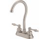 Danze D153555SS Sheridan Stainless Steel Two Lever Handle Bar Faucet