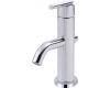 Danze D236058 Parma Polished Chrome Single Lever Handle Centerset Faucet Trimline with Touch Down Drain