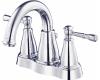 Danze D301015 Eastham Polished Chrome Two Handle Centerset Faucet Lav with 5050 popup drain