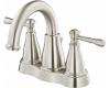 Danze D301015BN Eastham Brushed Nickel Two Handle Centerset Faucet Lav with 5050 popup drain