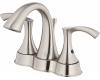 Danze D301022BN Antioch Brushed Nickel Two Handle Centerset Faucet Lav with 50/50popup drain