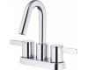 Danze D301030 Amalfi Polished Chrome Two Handle Centerset Faucet with touchdown drain