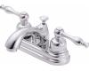 Danze D301055 Sheridan Polished Chrome Two Lever Handle Centerset Faucet