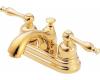Danze D301055PBV Sheridan Polished Brass Two Lever Handle Centerset Faucet