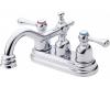 Danze D301057 Opulence Polished Chrome Two Lever Handle Centerset Faucet