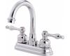 Danze D301255 Sheridan Polished Chrome Two Lever Handle Centerset Faucet with Hi Rise Spout