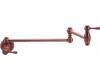 Danze D205057AC Opulence Antique Copper Single Lever Handle Pot Filler Wall Mount