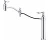 Danze D206540 Fairmont Polished Chrome Single Lever Handle Pot Filler Deck Mount