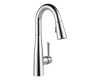 Delta 9913-DST Essa Chrome Single Handle Pull-Down Bar / Prep Faucet