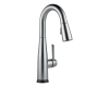 Delta 9913T-AR-DST Essa Arctic Stainless Single Handle Pull-Down Bar / Prep Faucet with Touch2O Technology