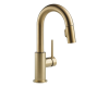 Delta 9959-CZ-DST Trinsic Champagne Bronze Single Handle Pull-Down Bar/Prep Faucet