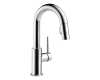 Delta 9959-DST Trinsic Chrome Single Handle Pull-Down Bar/Prep Faucet