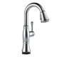 Delta 9997T-AR-DST Cassidy Arctic Stainless Single Handle Pull-Down Bar/Prep Faucet With Touch2O Technology