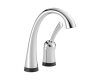 Delta 1980T-DST Pilar Chrome Single Handle Bar/Prep Faucet with Touch2O Technology