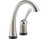 Delta 1980T-SS-DST Pilar Brilliance Stainless Single Handle Bar/Prep Faucet with Touch2O Technology