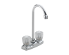 Delta 2170LF Classic Chrome Two Handle Knob Bar/Prep Faucet