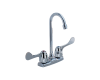 Delta 2171LF-WBHHDF HDF Chrome Two Handle Blade Bar/Prep Faucet