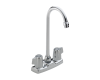 Delta 2171LF Classic Chrome Two Handle Blade Bar/Prep Faucet