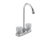 Delta 2178LF Classic Chrome Two Handle Knob Bar/Prep Faucet