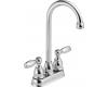 Delta B28911LF Foundations Core-B Chrome Two Handle Bar/Prep Faucet