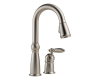 Delta 9955-SS-DST Victorian Brilliance Stainless Single Handle Bar/Prep Faucet