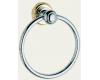 Delta Innovations 73046-CB Chrome & Brilliance Polished Brass Towel Ring