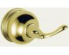 Delta 74036-PB Traditional Brilliance Polished Brass Robe Hook