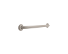 Delta 41224-SN Satin Nickel 1-1/4" X 24" Grab Bar with Decorative Flange, Concealed Mounting