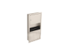 Delta 45568-SS Stainless Small Recessed Towel Dispenser And Waste Receptacle Delta 45568-SS Stainless Small Recessed Towel Dispenser And Waste Receptacle
