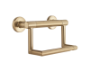 Delta 41550-CZ Champagne Bronze Contemporary Tissue Holder/Assist Bar